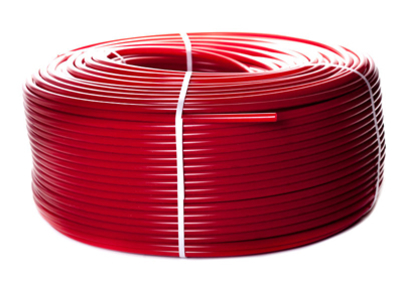 Труба PEX-a STOUT 16*2,0 из сшитого полиэтилена с кисл. слоем, красная (теплый пол) (бухта 500 м)