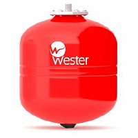 Расширительный бак для отопления Wester  WRV35л, подключение 3/4 дюйма